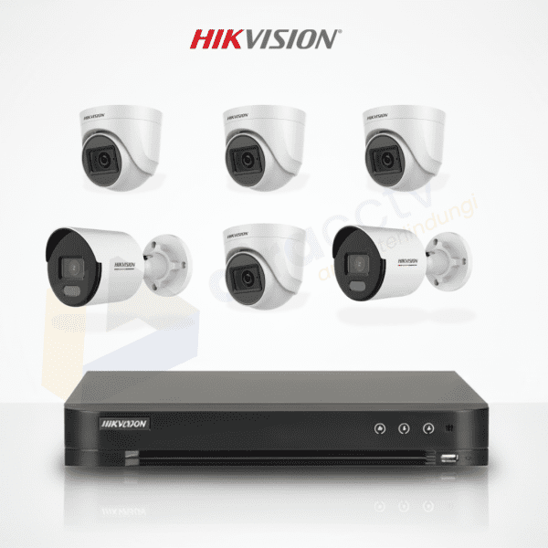 Paket AHD 5 MP 6 Camera